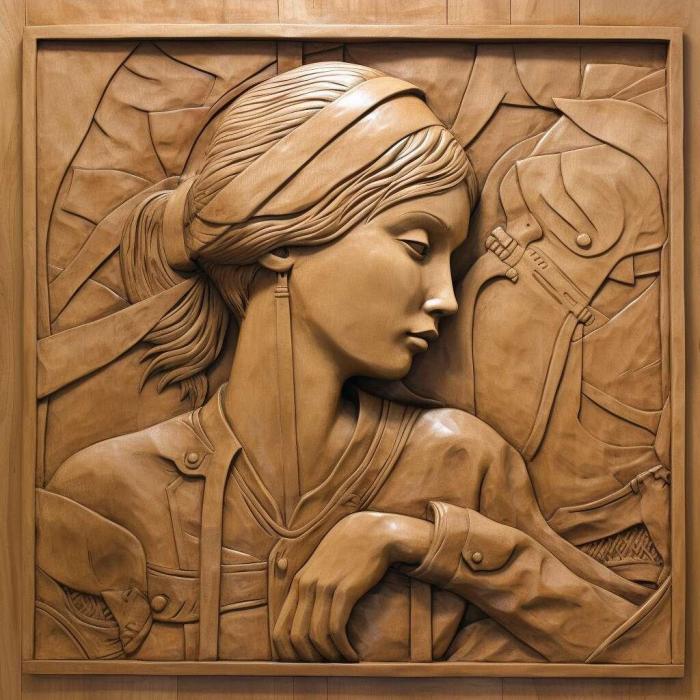 نموذج ثلاثي الأبعاد لآلة CNC 3D Art 